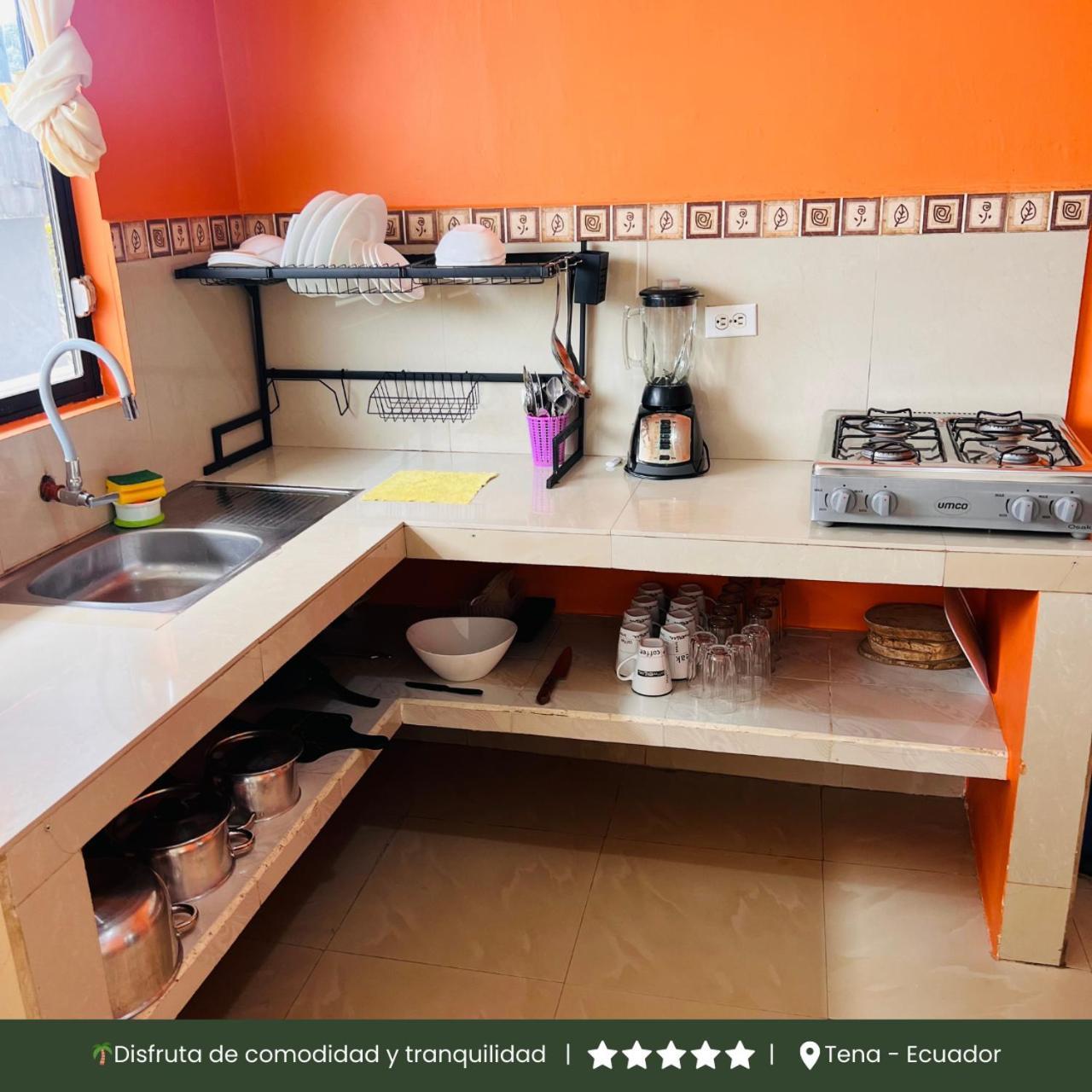 Rinakawsay - Viveviajando Apartamento Amoblado En Тена Экстерьер фото
